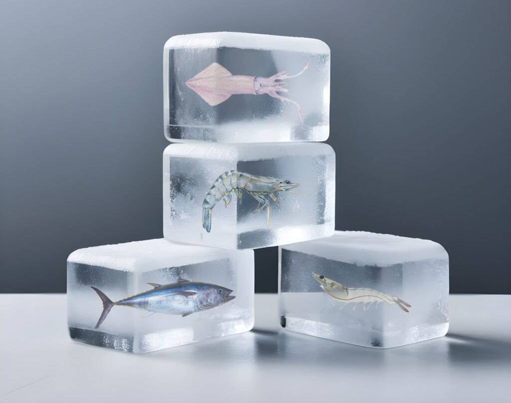 Frozen Shrimp, Vannamei Black Tiger, Squid from IndiaCom2